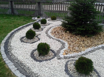 Мраморный щебень